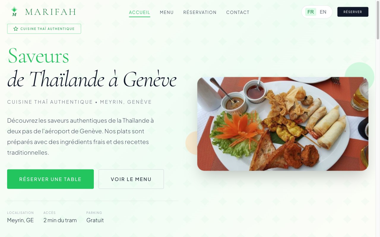 Marifah — live site preview