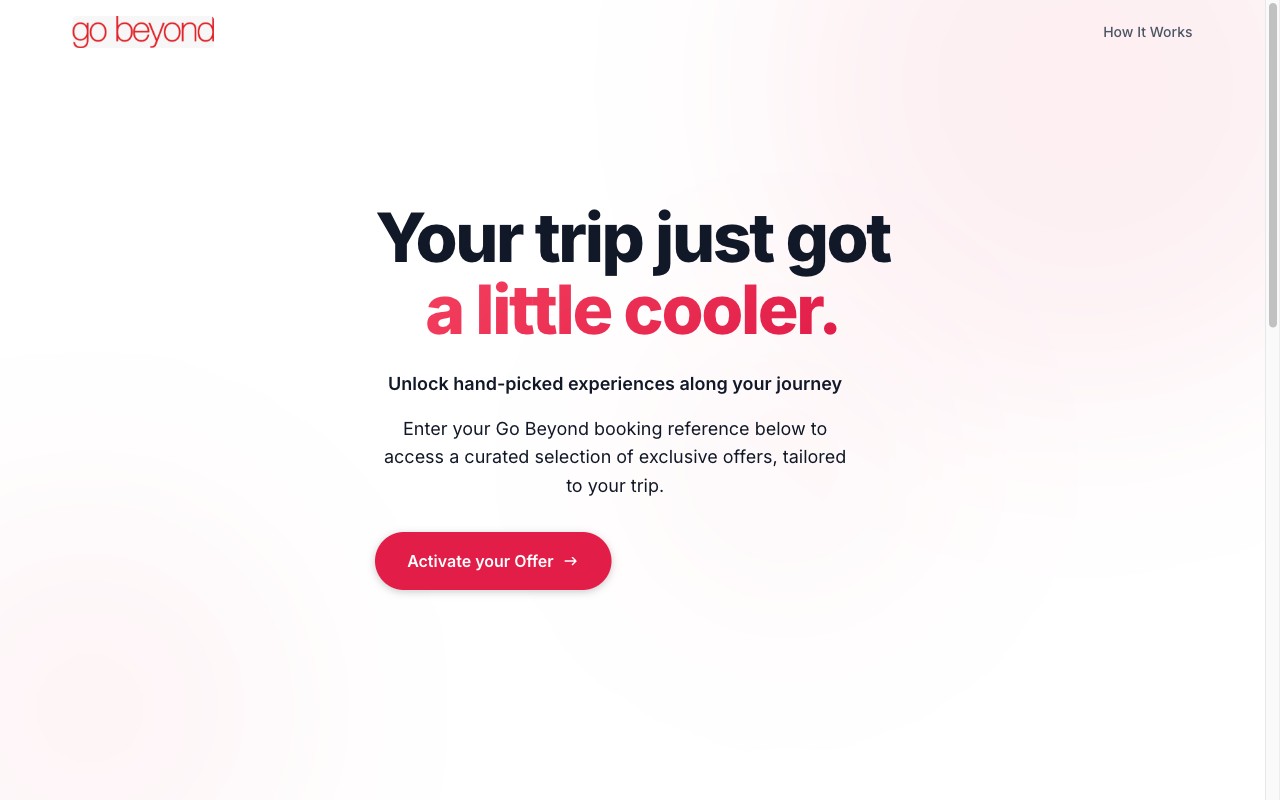 Meet Beyond — live site preview